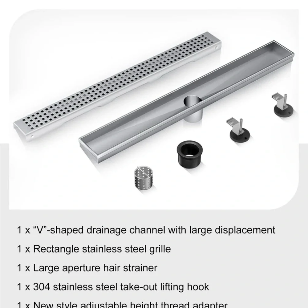Stainless Steel Shower Drain Channel